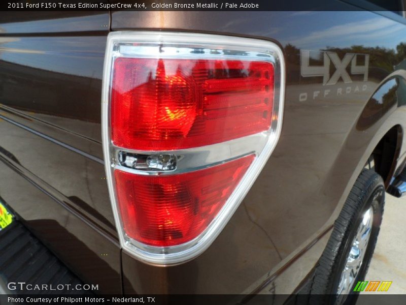 Golden Bronze Metallic / Pale Adobe 2011 Ford F150 Texas Edition SuperCrew 4x4