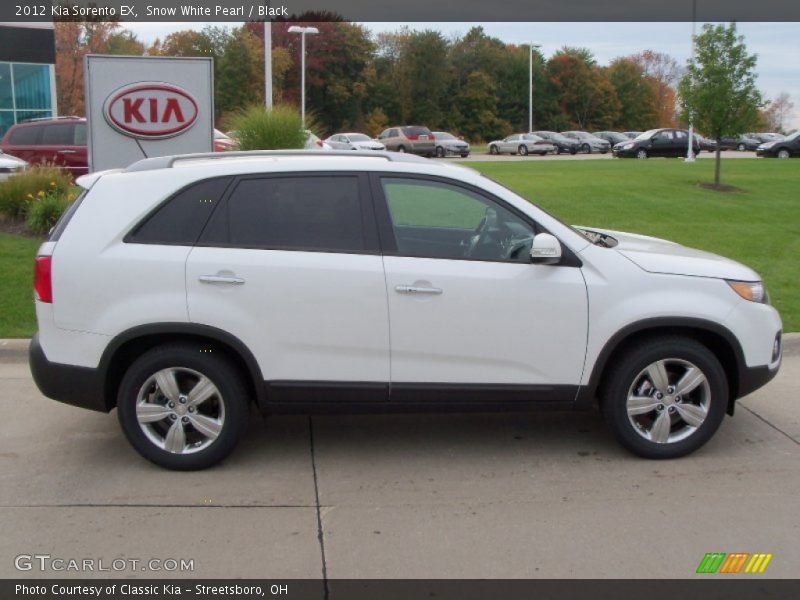  2012 Sorento EX Snow White Pearl