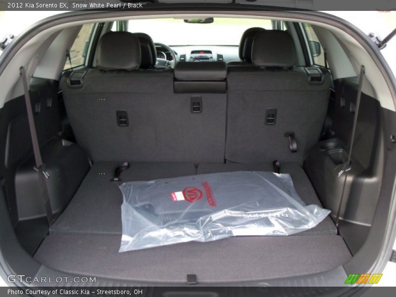 Snow White Pearl / Black 2012 Kia Sorento EX