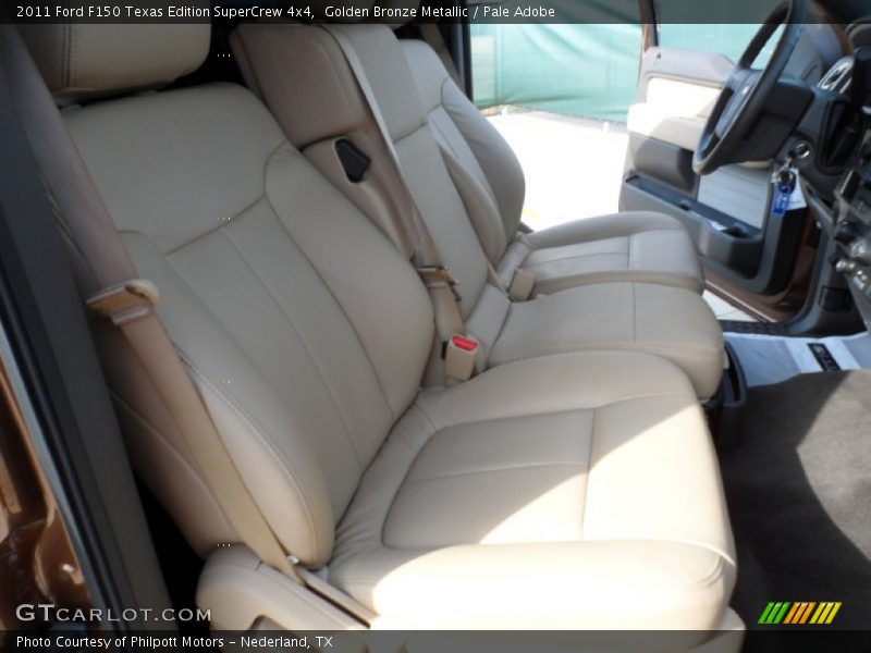 Golden Bronze Metallic / Pale Adobe 2011 Ford F150 Texas Edition SuperCrew 4x4