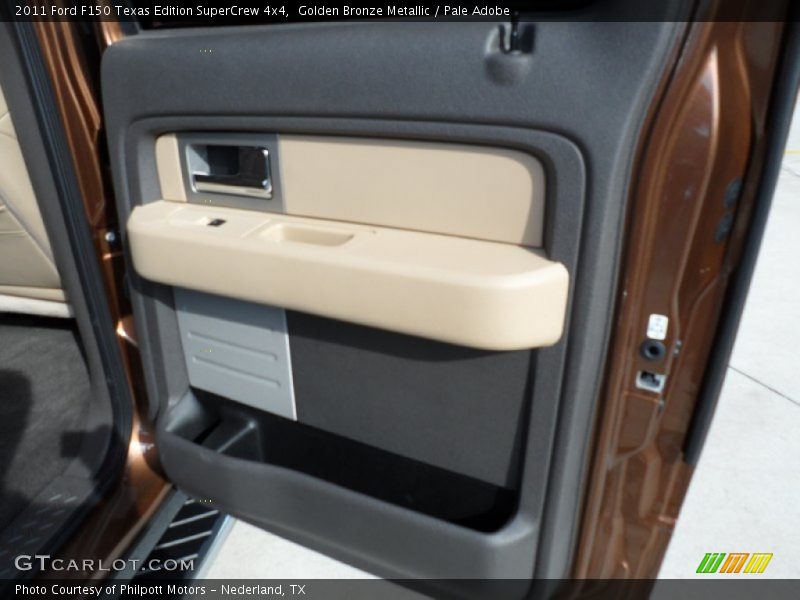 Golden Bronze Metallic / Pale Adobe 2011 Ford F150 Texas Edition SuperCrew 4x4