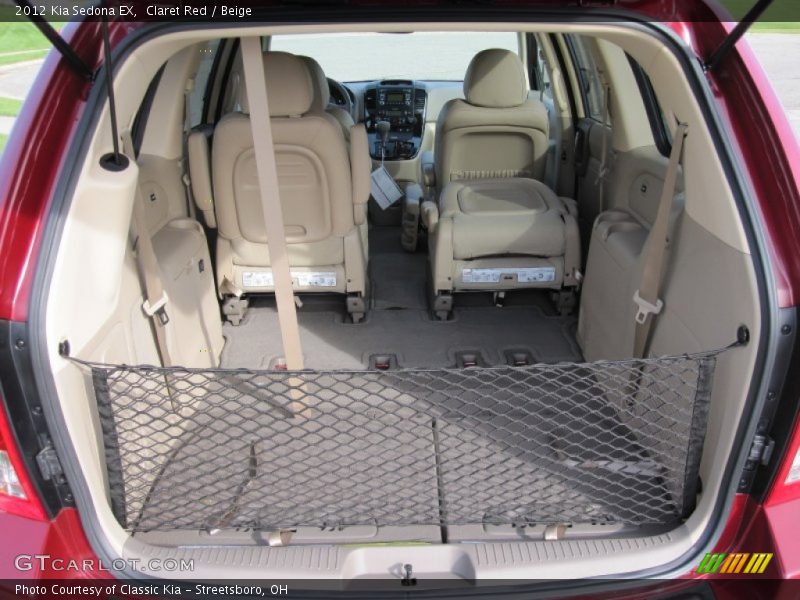 Claret Red / Beige 2012 Kia Sedona EX