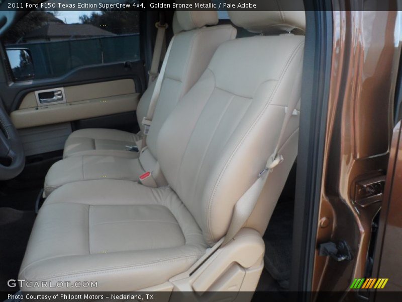 Golden Bronze Metallic / Pale Adobe 2011 Ford F150 Texas Edition SuperCrew 4x4