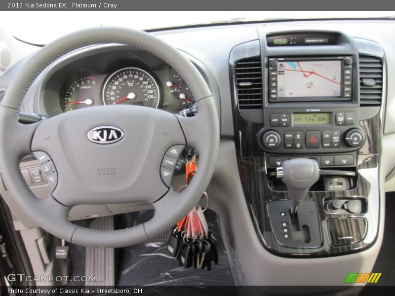 Platinum / Gray 2012 Kia Sedona EX