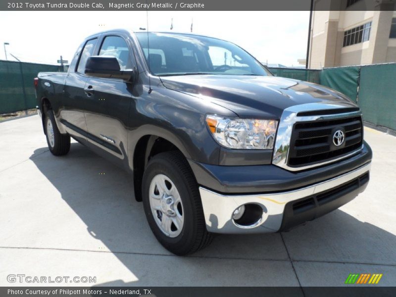 Magnetic Gray Metallic / Graphite 2012 Toyota Tundra Double Cab