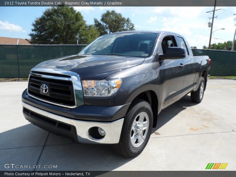 Magnetic Gray Metallic / Graphite 2012 Toyota Tundra Double Cab