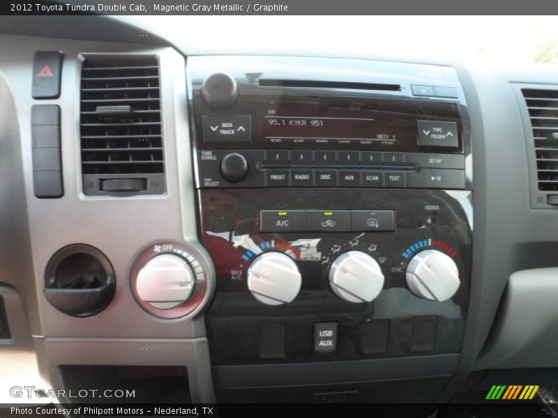 Magnetic Gray Metallic / Graphite 2012 Toyota Tundra Double Cab