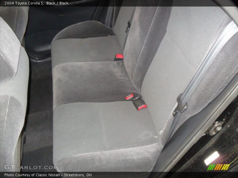 Black / Black 2004 Toyota Corolla S
