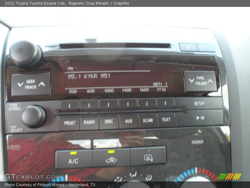 Magnetic Gray Metallic / Graphite 2012 Toyota Tundra Double Cab