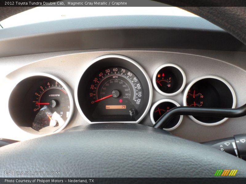  2012 Tundra Double Cab Double Cab Gauges