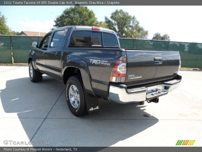 Magnetic Gray Mica / Graphite 2012 Toyota Tacoma V6 SR5 Double Cab 4x4