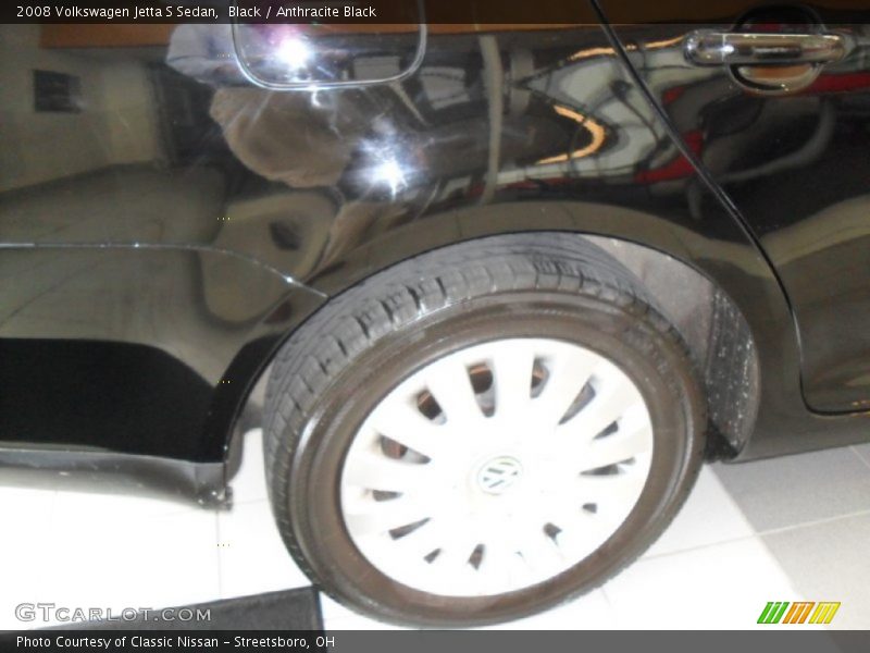 Black / Anthracite Black 2008 Volkswagen Jetta S Sedan