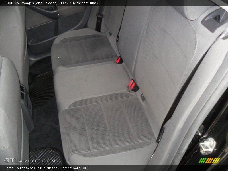 Black / Anthracite Black 2008 Volkswagen Jetta S Sedan