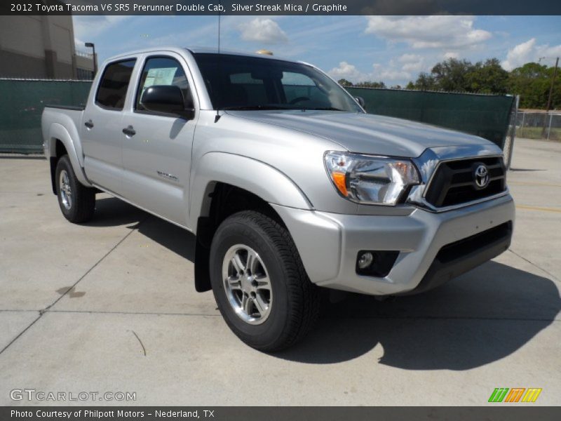  2012 Tacoma V6 SR5 Prerunner Double Cab Silver Streak Mica