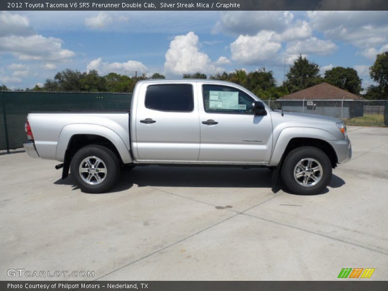 2012 Tacoma V6 SR5 Prerunner Double Cab Silver Streak Mica
