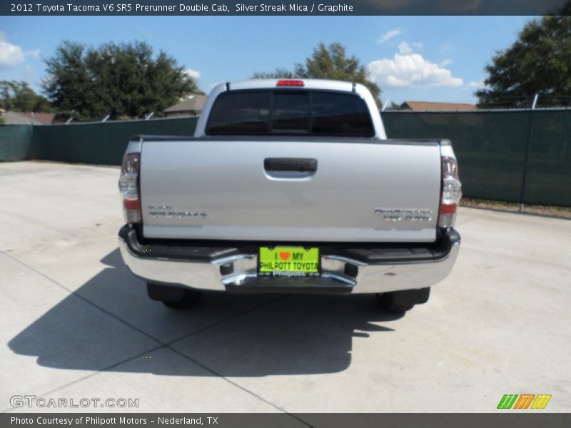 Silver Streak Mica / Graphite 2012 Toyota Tacoma V6 SR5 Prerunner Double Cab