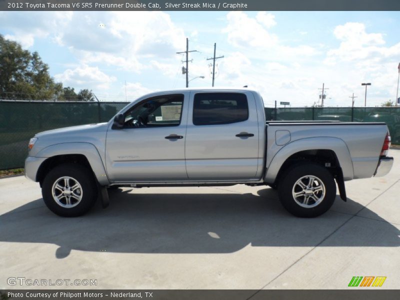 Silver Streak Mica / Graphite 2012 Toyota Tacoma V6 SR5 Prerunner Double Cab