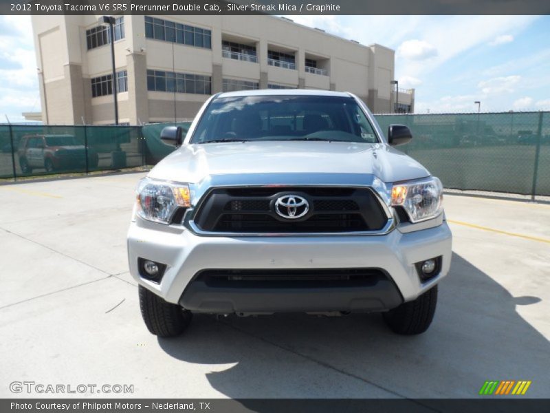 Silver Streak Mica / Graphite 2012 Toyota Tacoma V6 SR5 Prerunner Double Cab