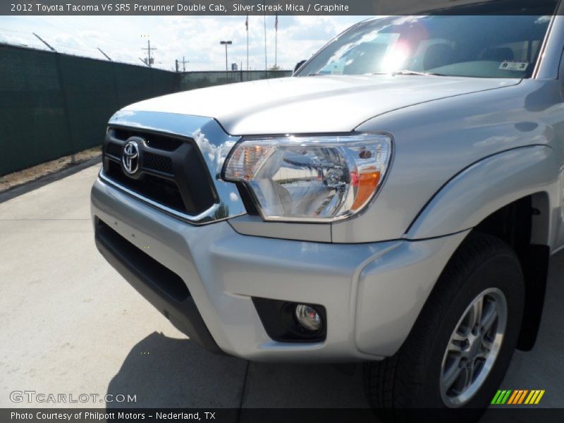Silver Streak Mica / Graphite 2012 Toyota Tacoma V6 SR5 Prerunner Double Cab