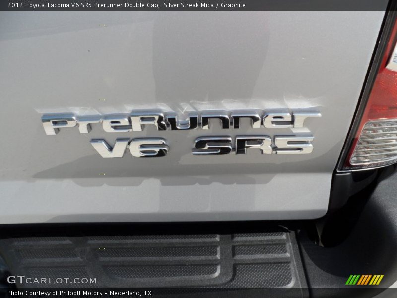 Silver Streak Mica / Graphite 2012 Toyota Tacoma V6 SR5 Prerunner Double Cab