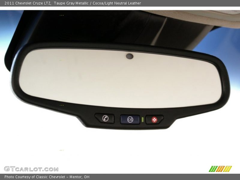 Taupe Gray Metallic / Cocoa/Light Neutral Leather 2011 Chevrolet Cruze LTZ