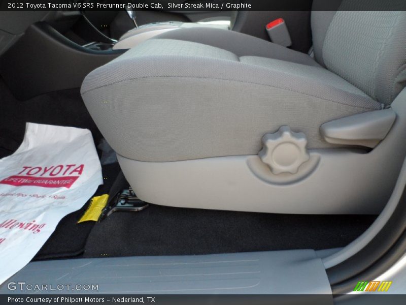Silver Streak Mica / Graphite 2012 Toyota Tacoma V6 SR5 Prerunner Double Cab