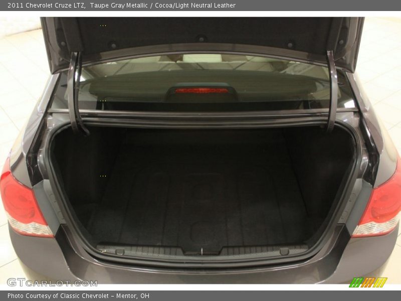 Taupe Gray Metallic / Cocoa/Light Neutral Leather 2011 Chevrolet Cruze LTZ