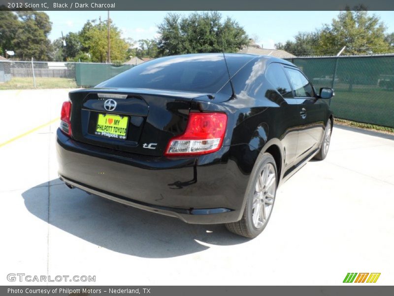 Black / Dark Charcoal 2012 Scion tC