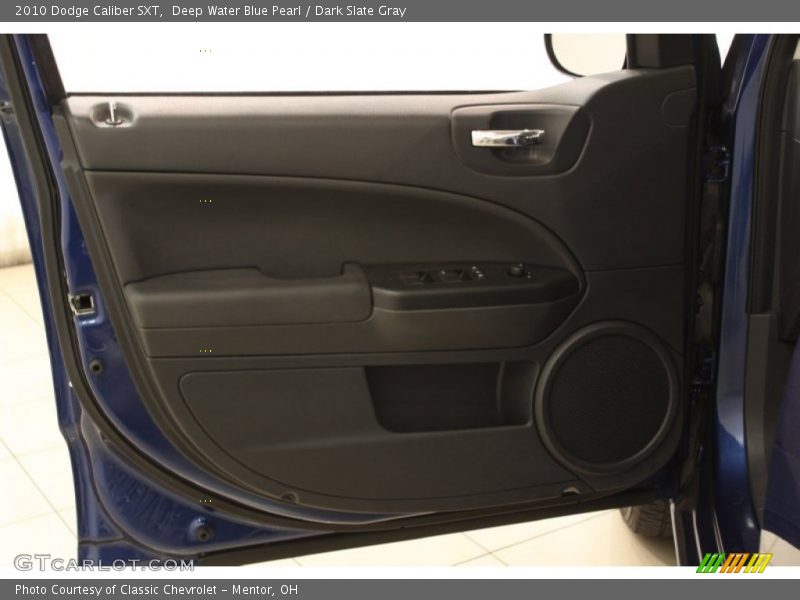 Deep Water Blue Pearl / Dark Slate Gray 2010 Dodge Caliber SXT