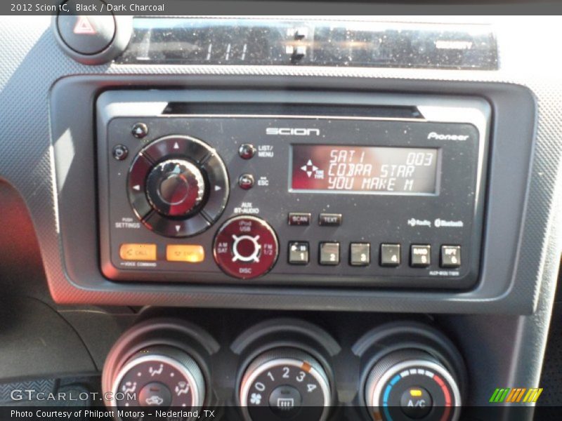 Audio System of 2012 tC 