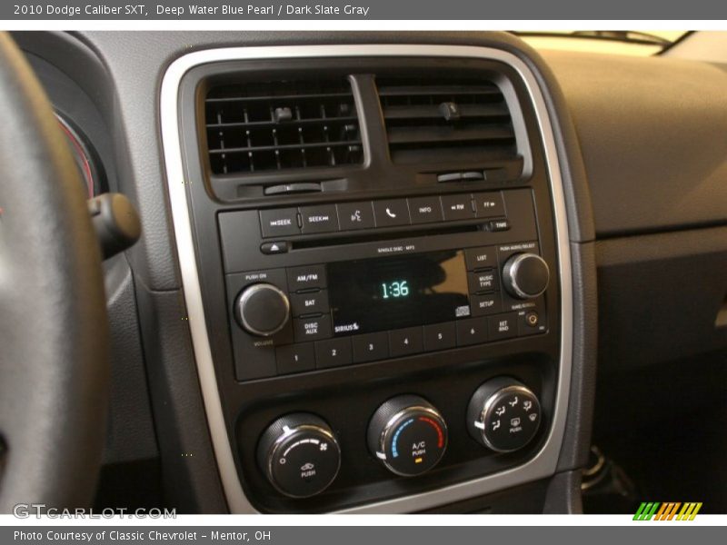 Deep Water Blue Pearl / Dark Slate Gray 2010 Dodge Caliber SXT