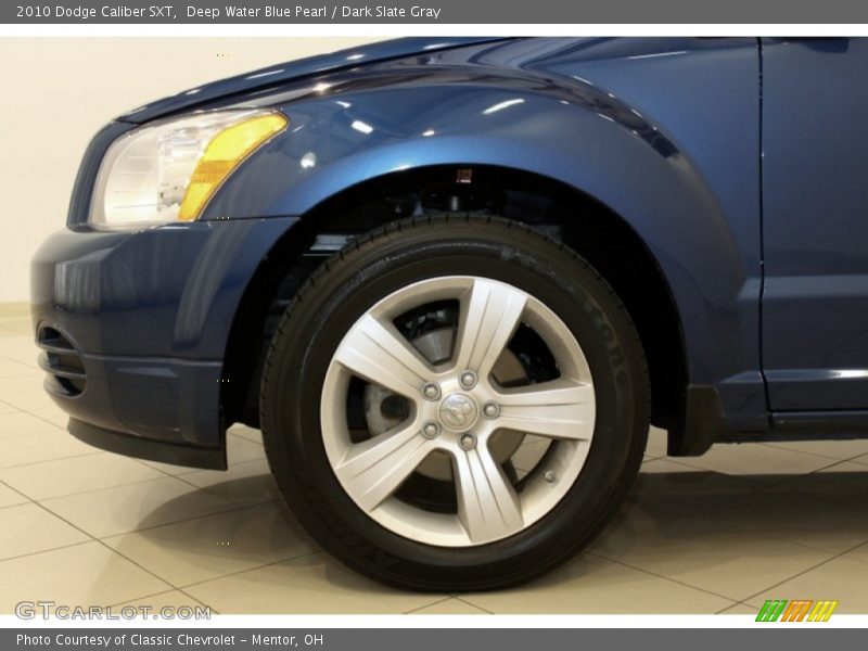 Deep Water Blue Pearl / Dark Slate Gray 2010 Dodge Caliber SXT
