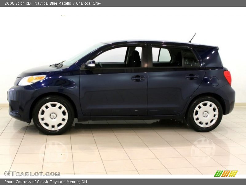 Nautical Blue Metallic / Charcoal Gray 2008 Scion xD