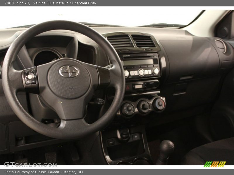 Nautical Blue Metallic / Charcoal Gray 2008 Scion xD