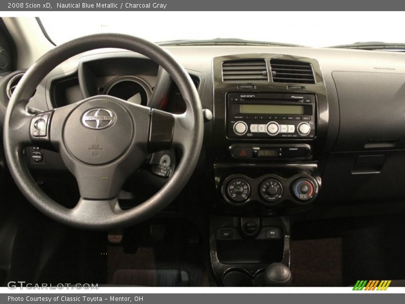 Nautical Blue Metallic / Charcoal Gray 2008 Scion xD