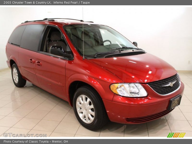 Front 3/4 View of 2003 Town & Country LX
