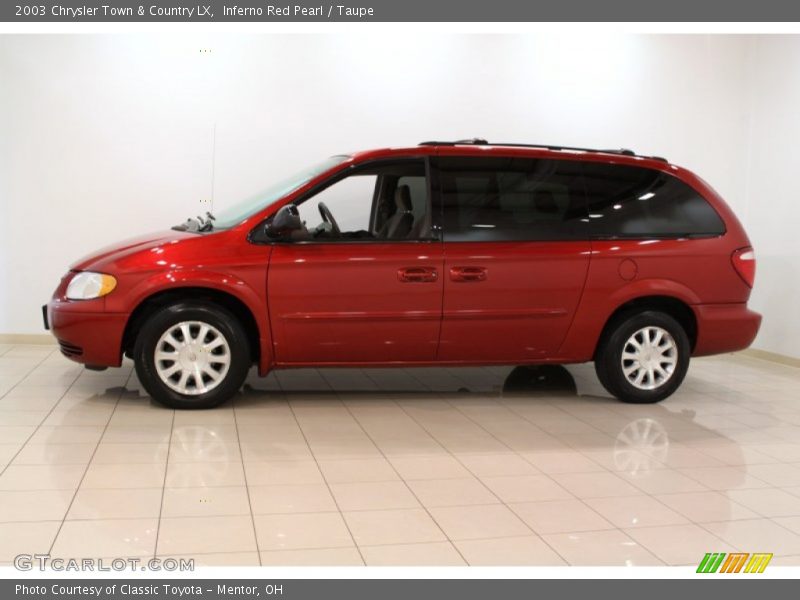  2003 Town & Country LX Inferno Red Pearl