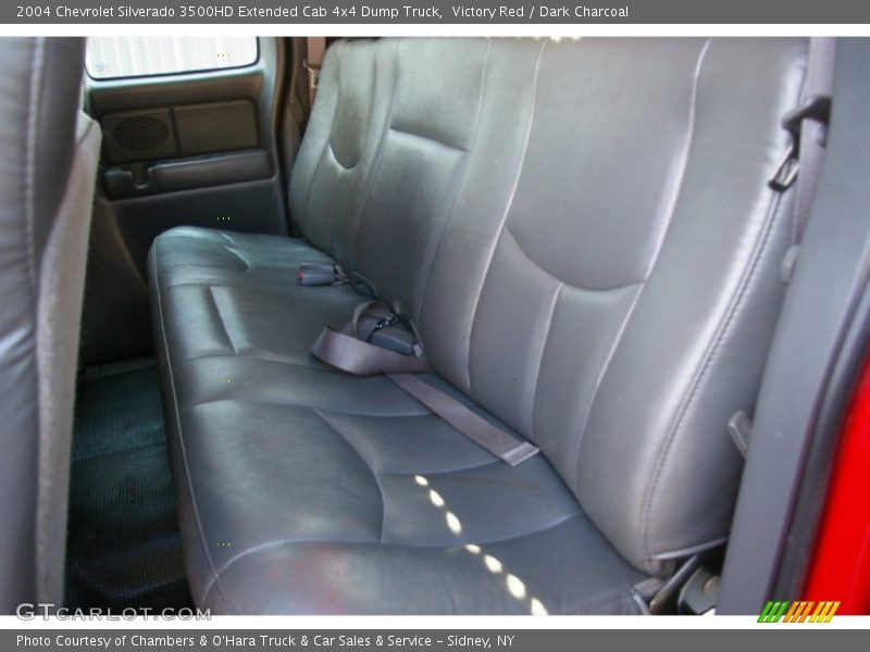  2004 Silverado 3500HD Extended Cab 4x4 Dump Truck Dark Charcoal Interior