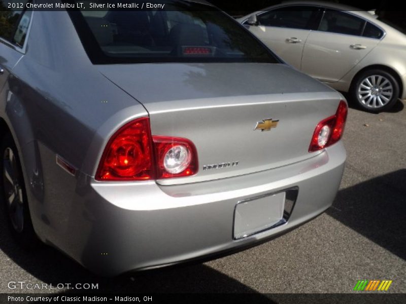 Silver Ice Metallic / Ebony 2012 Chevrolet Malibu LT