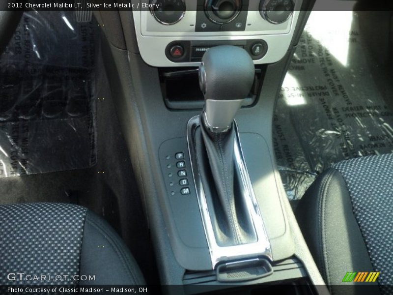 Silver Ice Metallic / Ebony 2012 Chevrolet Malibu LT