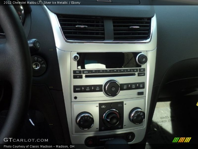 Silver Ice Metallic / Ebony 2012 Chevrolet Malibu LT