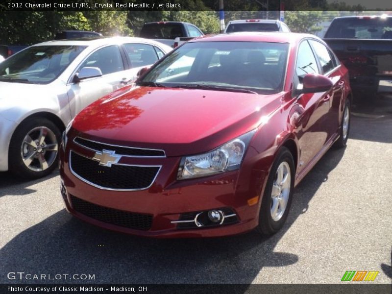 Crystal Red Metallic / Jet Black 2012 Chevrolet Cruze LT/RS