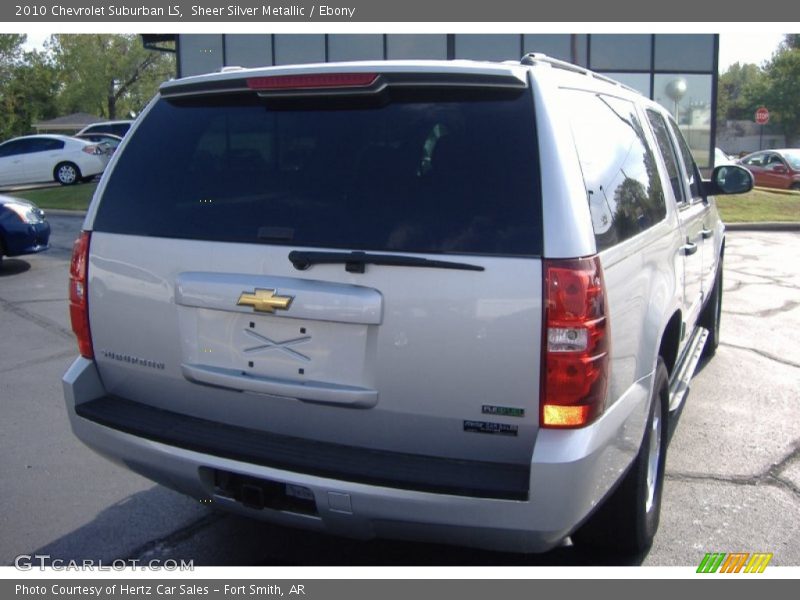Sheer Silver Metallic / Ebony 2010 Chevrolet Suburban LS