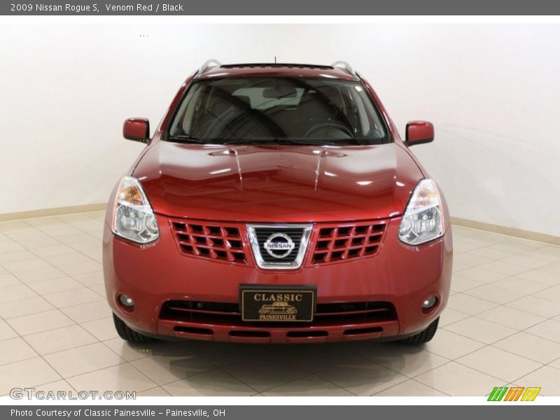 Venom Red / Black 2009 Nissan Rogue S