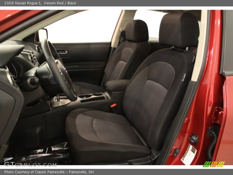 Venom Red / Black 2009 Nissan Rogue S