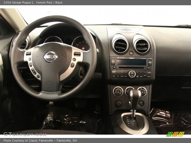 Venom Red / Black 2009 Nissan Rogue S