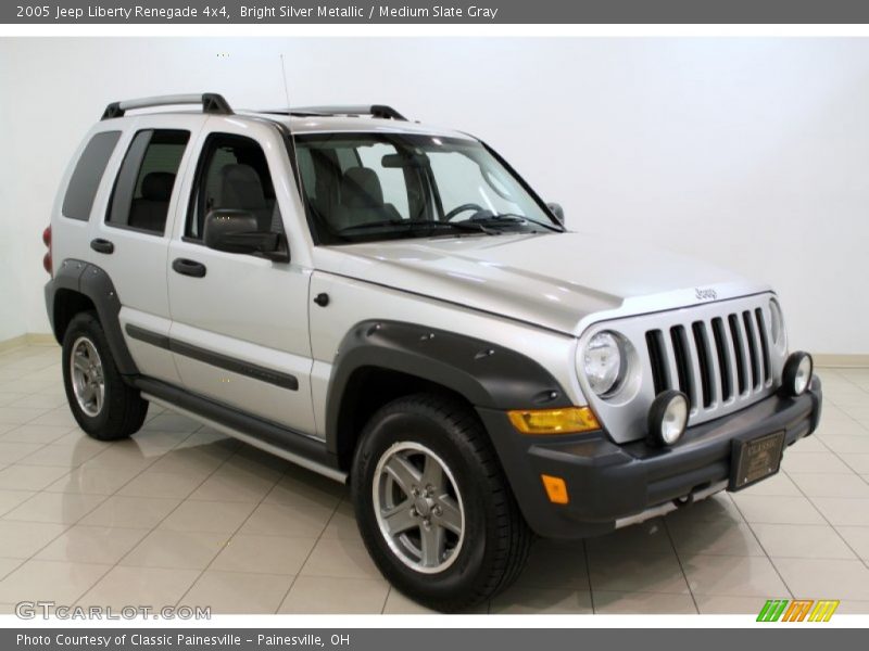 Bright Silver Metallic / Medium Slate Gray 2005 Jeep Liberty Renegade 4x4