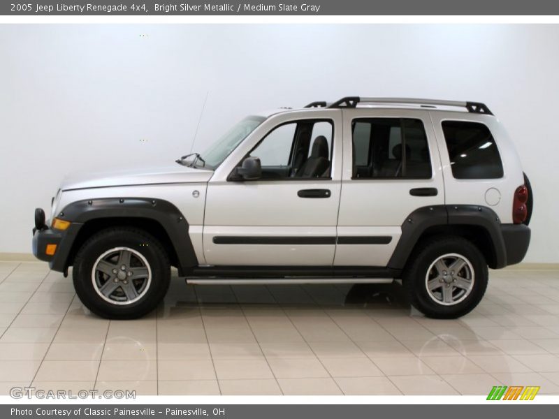 Bright Silver Metallic / Medium Slate Gray 2005 Jeep Liberty Renegade 4x4
