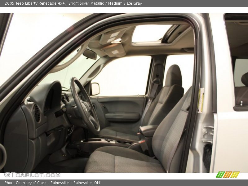 Bright Silver Metallic / Medium Slate Gray 2005 Jeep Liberty Renegade 4x4