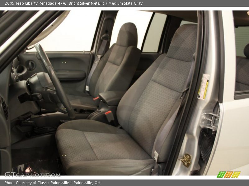 Bright Silver Metallic / Medium Slate Gray 2005 Jeep Liberty Renegade 4x4